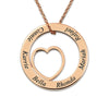 Personalized Heart Necklace