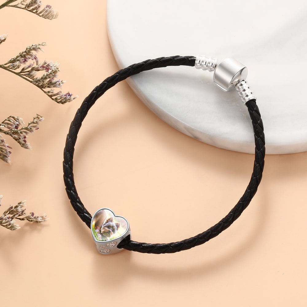 Custom Photo Bracelet Charm