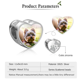 Custom Photo Bracelet Charm