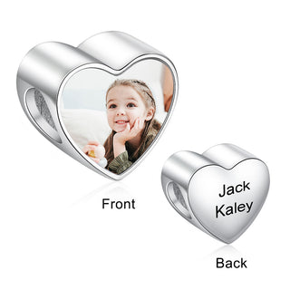 Custom Photo Bracelet Charm