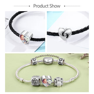 Custom Photo Bracelet Charm