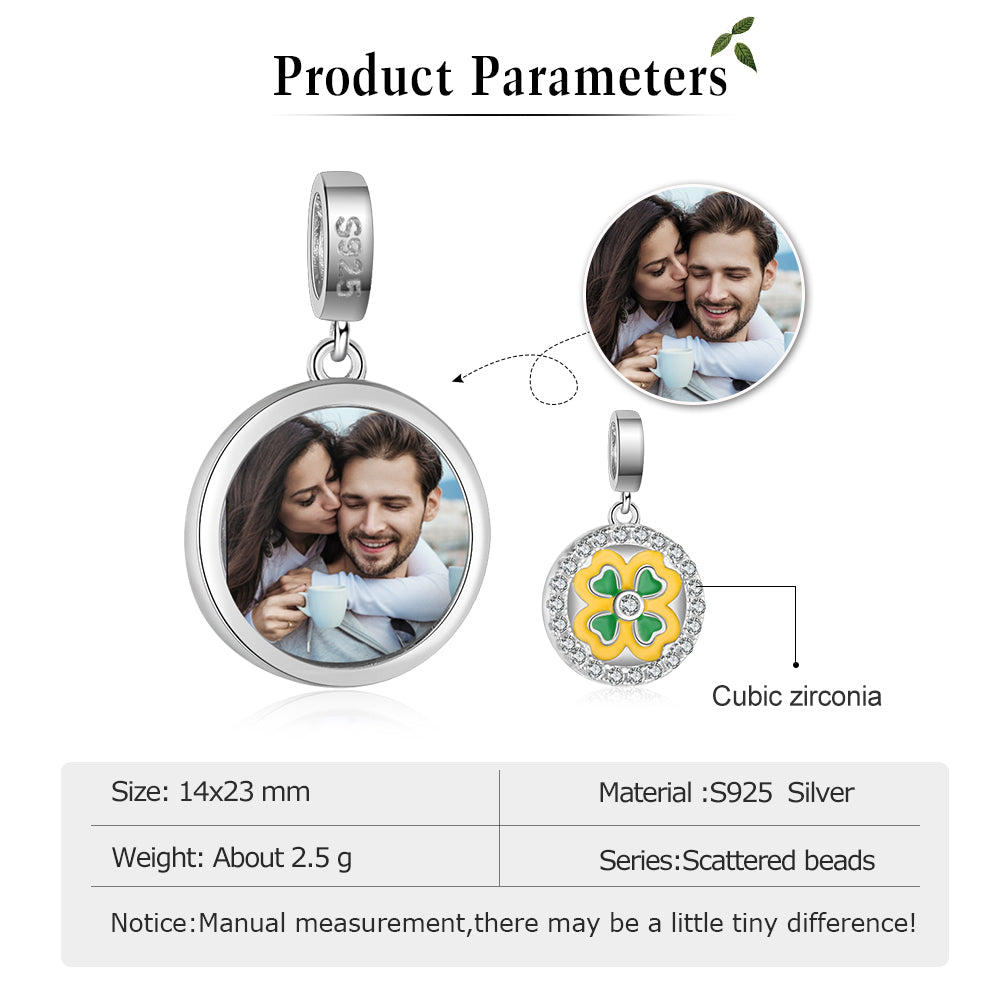 Custom Photo Bracelet Charm