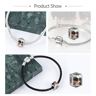Custom Photo Bracelet Charm