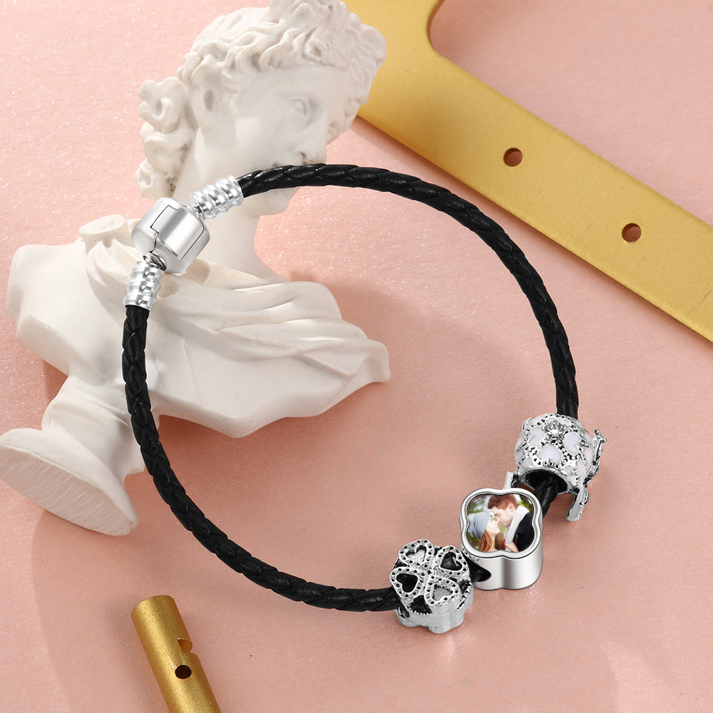 Custom Photo Bracelet Charm