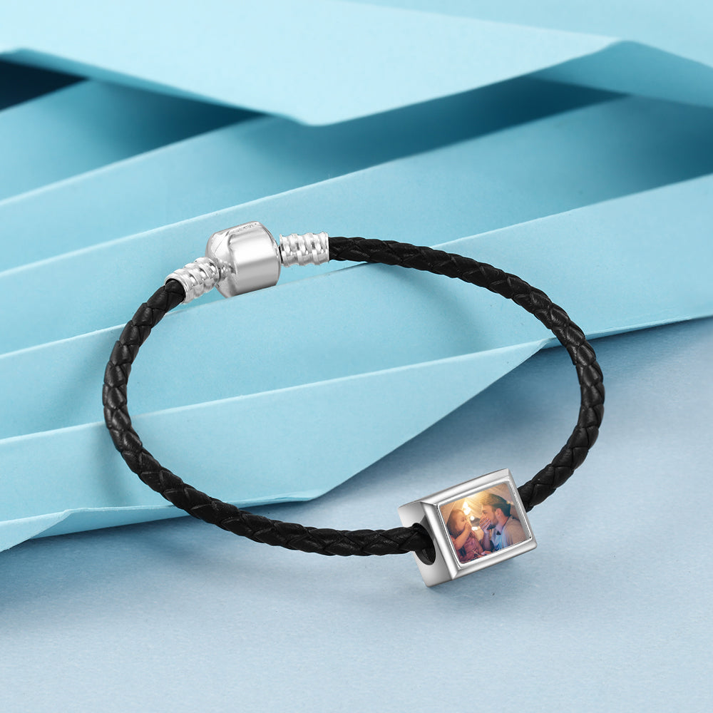 Custom Photo Bracelet Charm