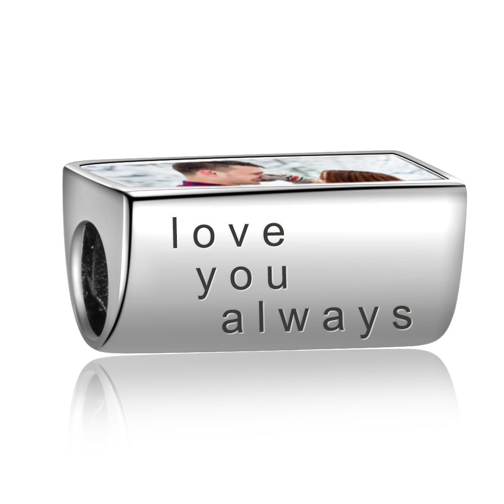 Custom Photo Bracelet Charm
