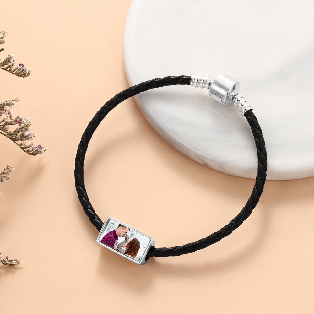 Custom Photo Bracelet Charm