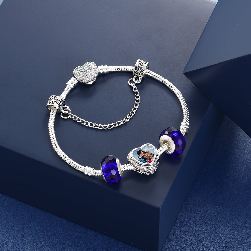 Custom Photo Bracelet Charm AS101995