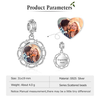 Custom Photo Bracelet Charm