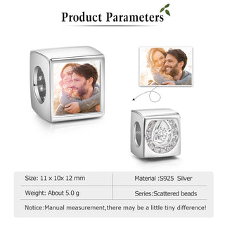 Custom Photo Bracelet Charm