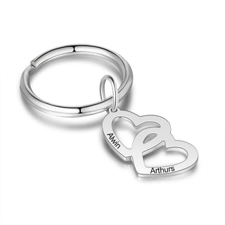 Engraving Stainless Steel Keychain