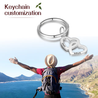 Engraving Stainless Steel Keychain