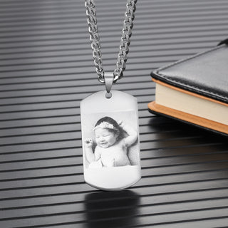 Stainless Steel Engraving Stainless Steel Necklace