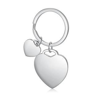 Personalized Stainless Steel Photo Keychain