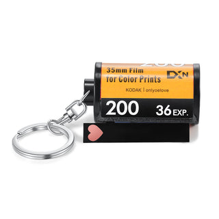 Personalized Photo Stainless Steel Keychain