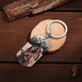 Personalized Stainless Steel Keychain