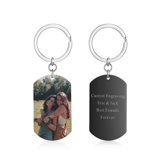 Personalized Stainless Steel Keychain
