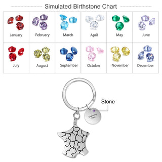 Stainless Steel Custom Keychain
