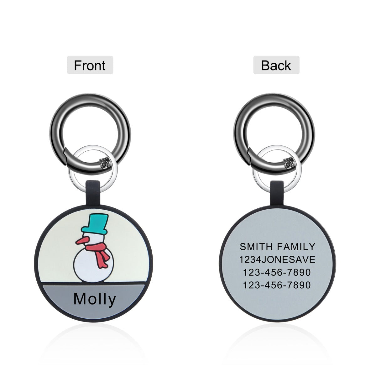 Personalized Silica gel Dog Tag