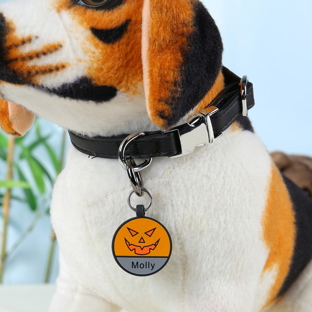 Personalized Halloween Silica Gel Dog Tag