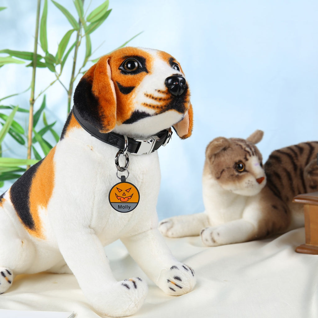 Personalized Halloween Silica Gel Dog Tag