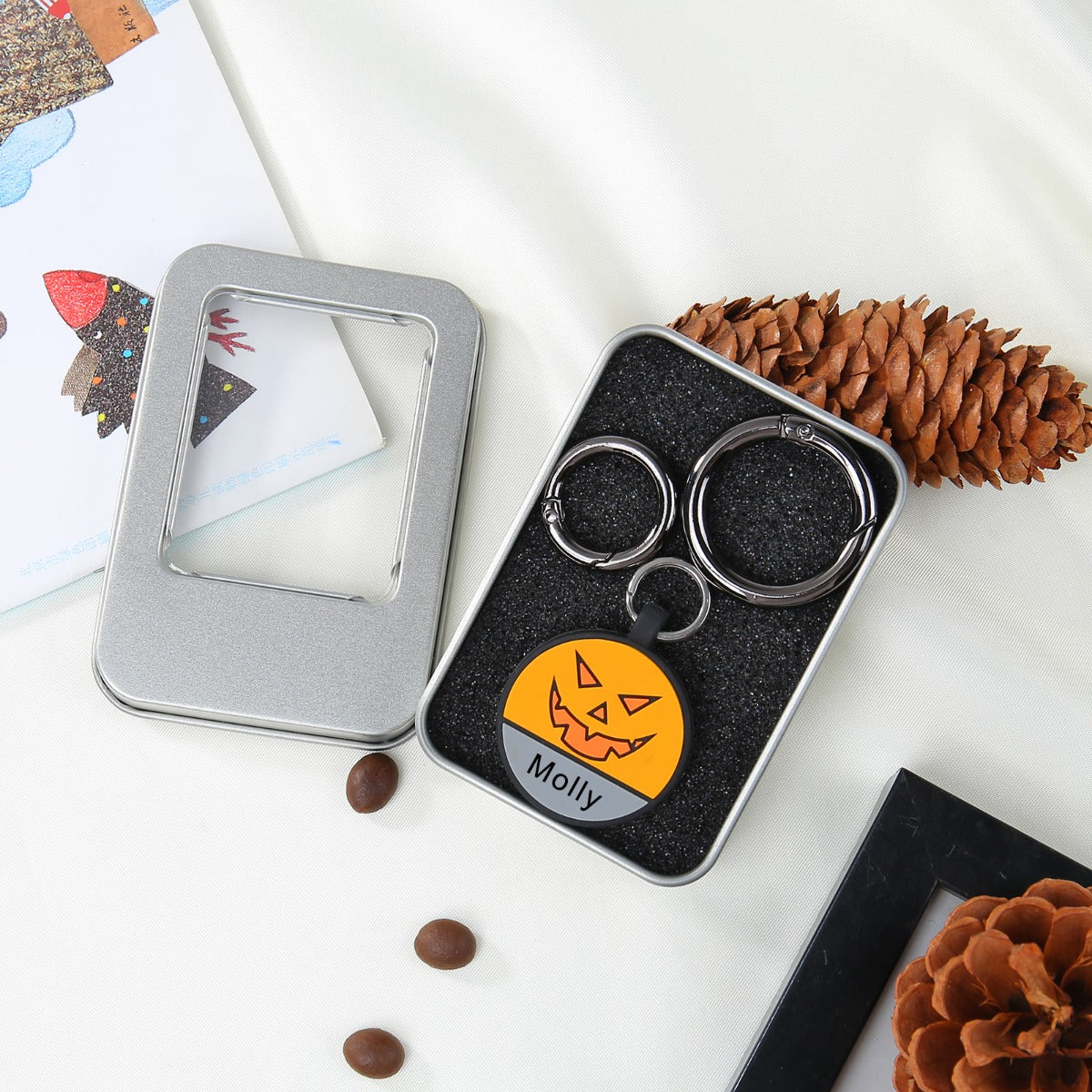 Personalized Halloween Silica Gel Dog Tag