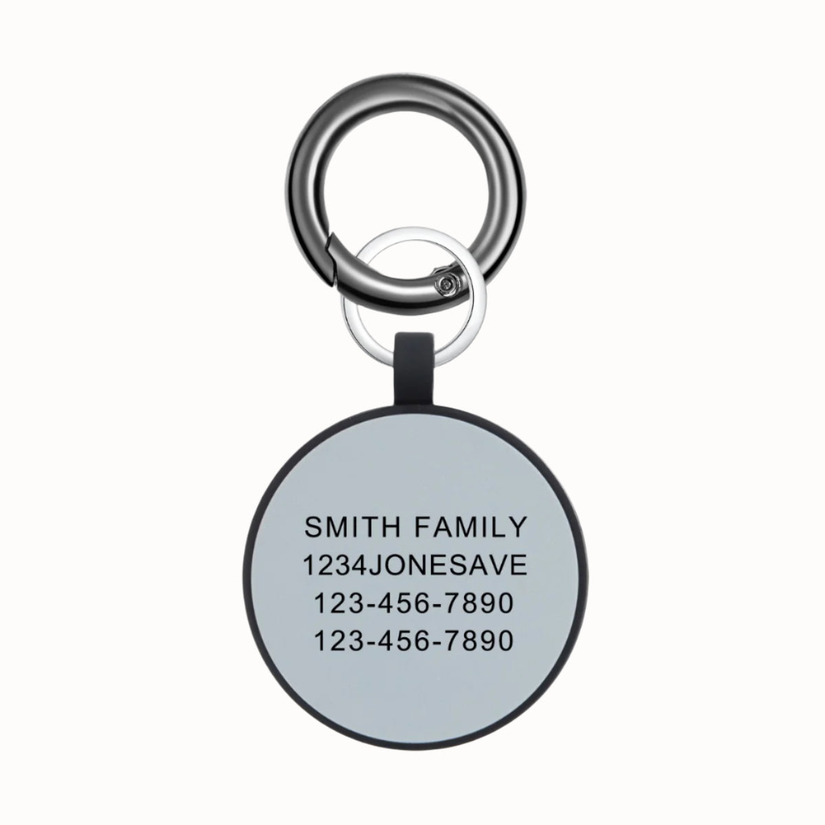 Personalized Halloween Silica Gel Dog Tag
