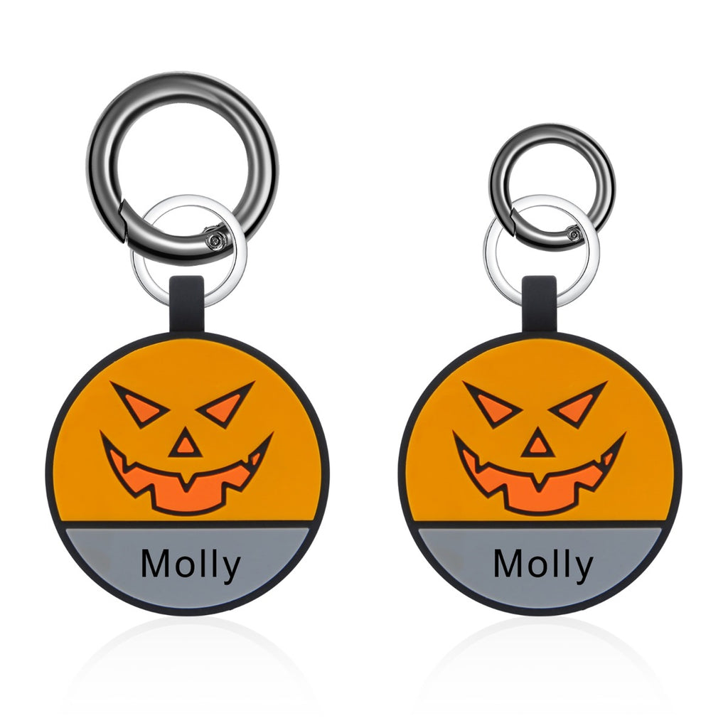 Personalized Halloween Silica Gel Dog Tag