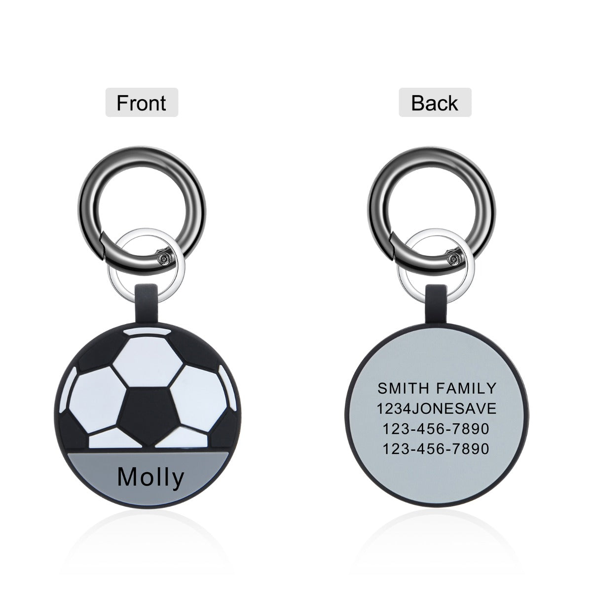 Personalized Silica gel Dog Tag