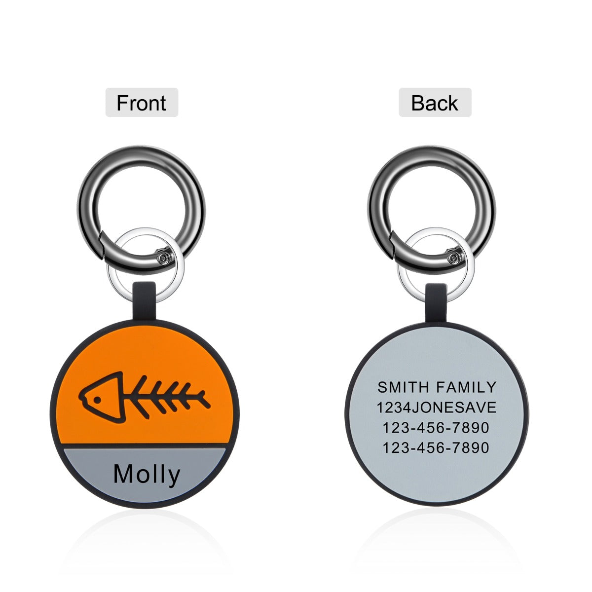 Personalized Silica gel Dog Tag