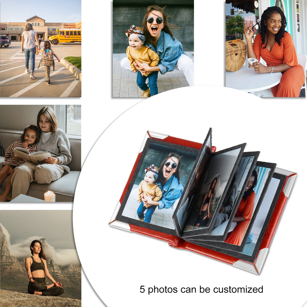 Mini Photo Album Keychain