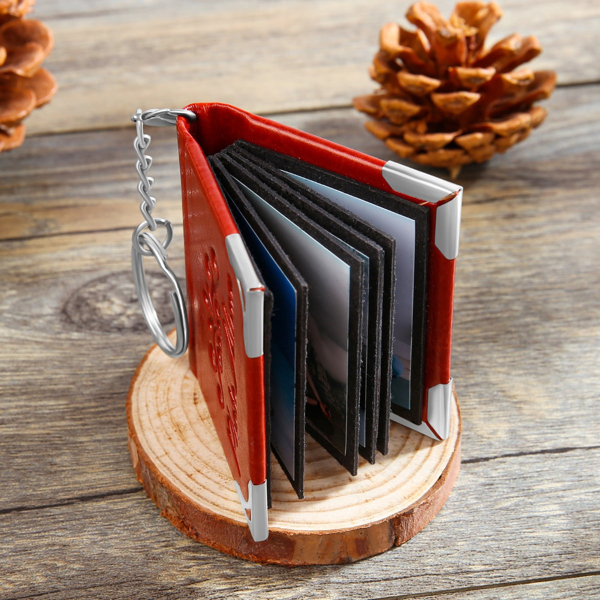 Mini Photo Album Keychain