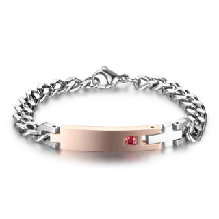 Engraved Name Stainless Steel Bracelet