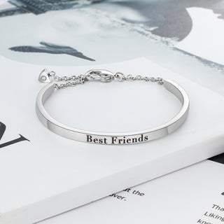 Engraving Stainless Steel Bracelet