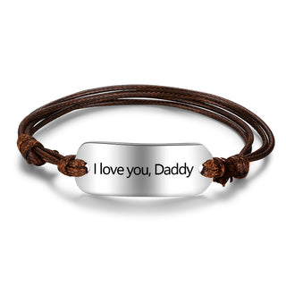 40mmx15mm 304 Stainless Steel Men's Bracelet
