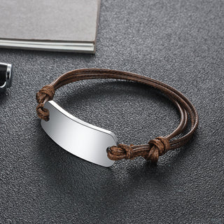 40mmx15mm 304 Stainless Steel Men's Bracelet