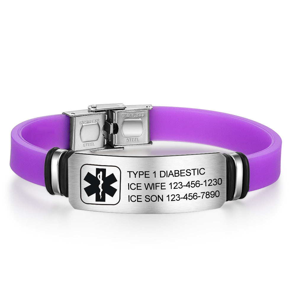 Personalized Stainless Steel Bracelet