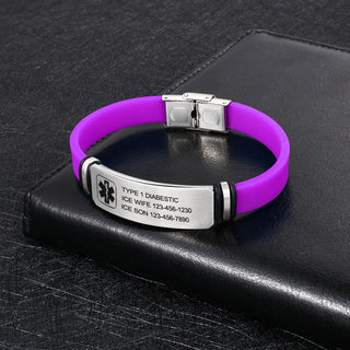 Personalized Stainless Steel Bracelet