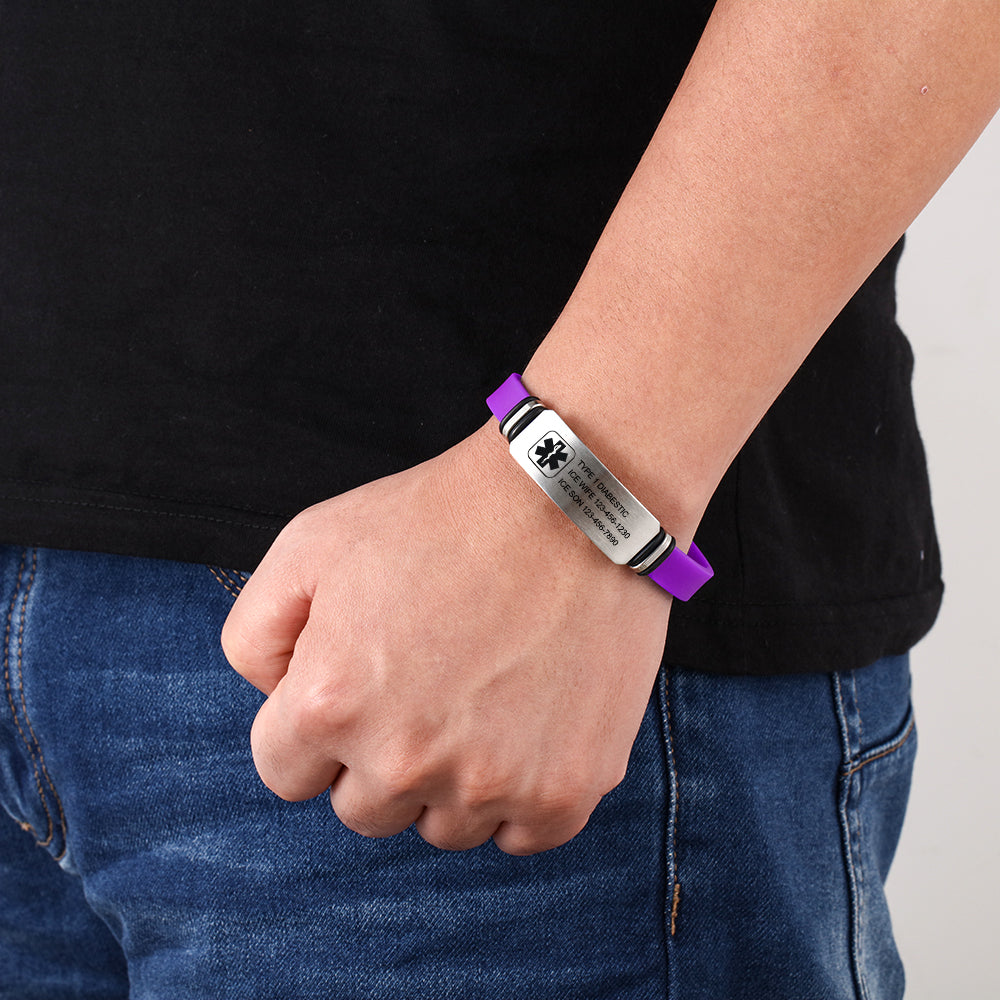 Personalized Stainless Steel Bracelet