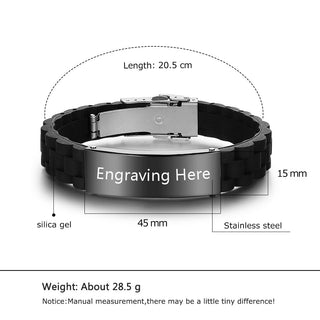 Custom Silicone Bracelet