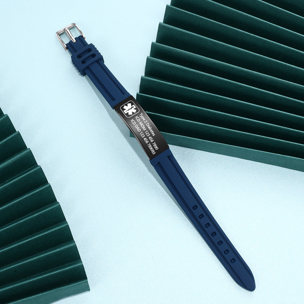 Customized Stainless Steel Medical Bracelets