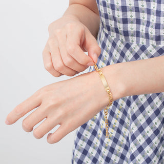 Personal Stainless Steel Name Bracelet