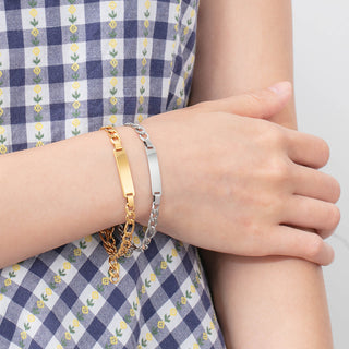 Personal Stainless Steel Name Bracelet