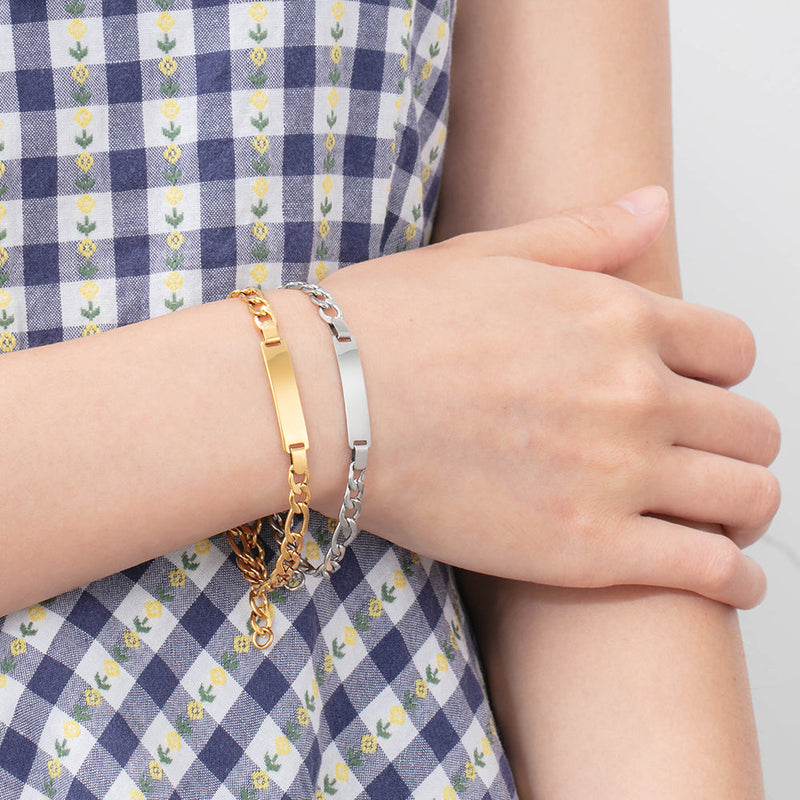 Personal Stainless Steel Name Bracelet