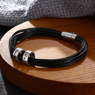 Custom Leather Bracelet