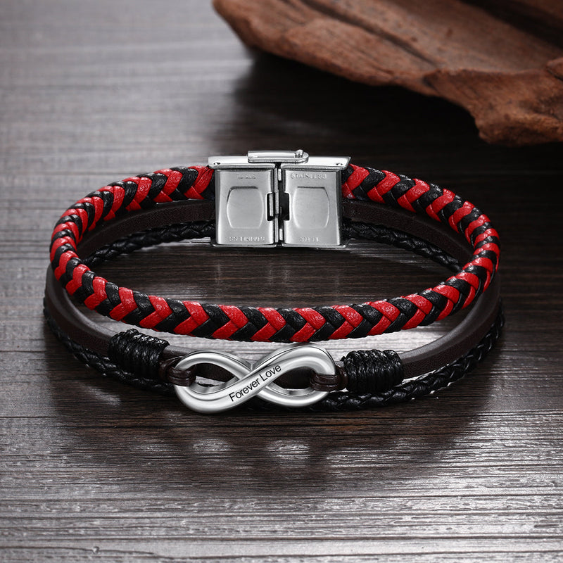 Personalized Stainless Steel Bracelet