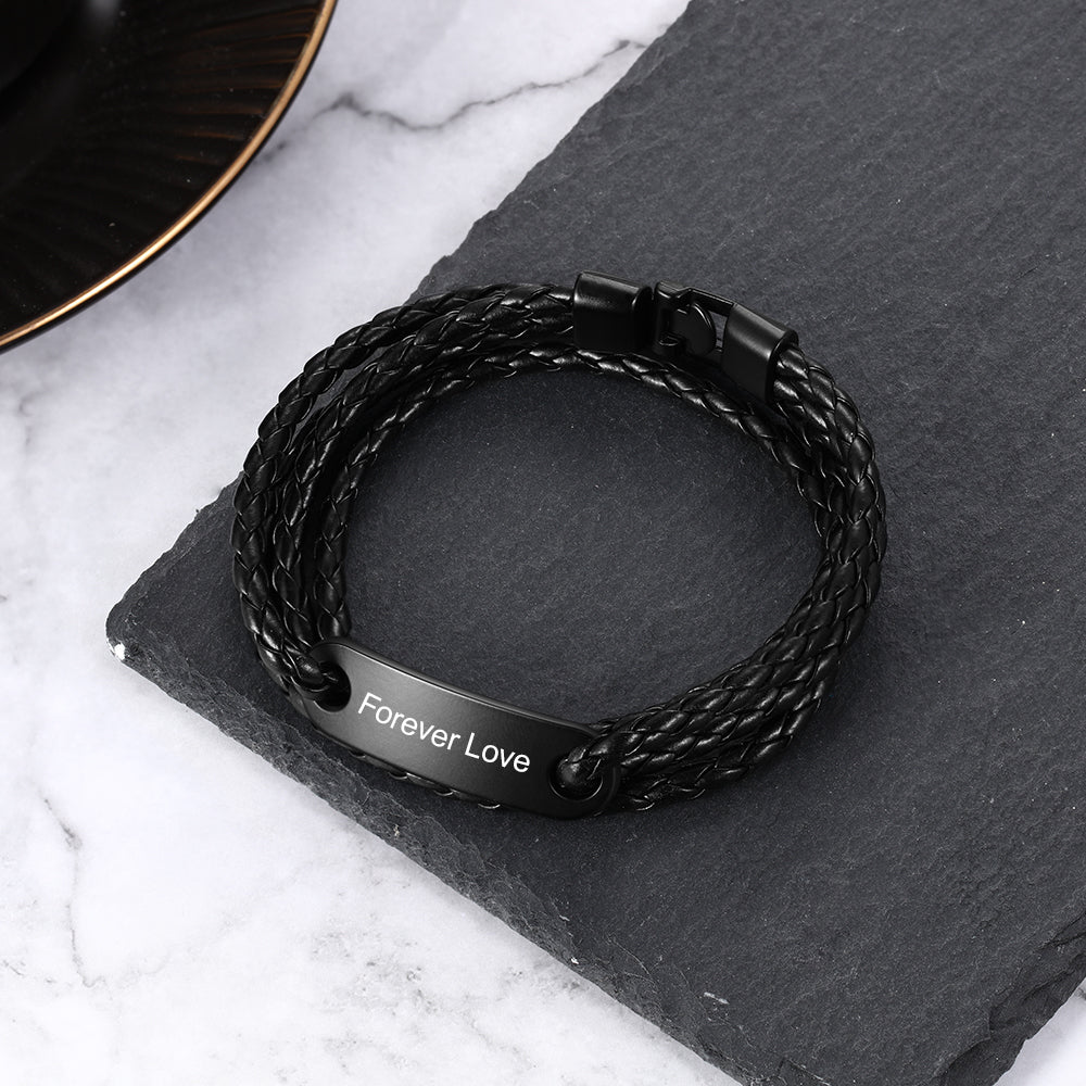 Personalized Stainless Steel Bracelet