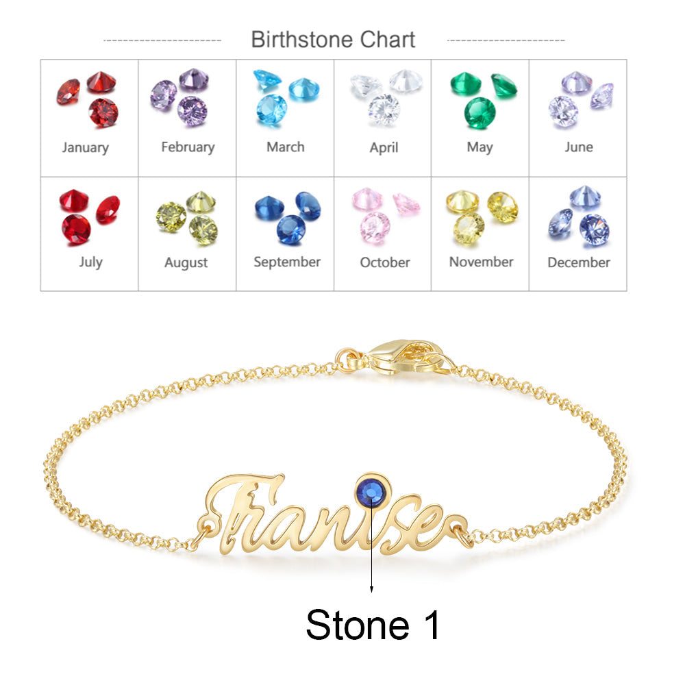 Personalized 925 Sterling Silver Anklet