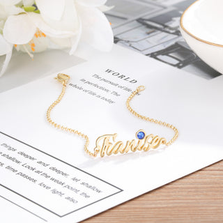 Personalized 925 Sterling Silver Anklet