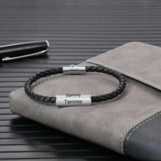 Engraving Stainless Steel Bracelet